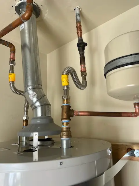 Water heater installation and plumbing repair in Butler West